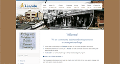 Desktop Screenshot of lincolncommunityfoundation.org
